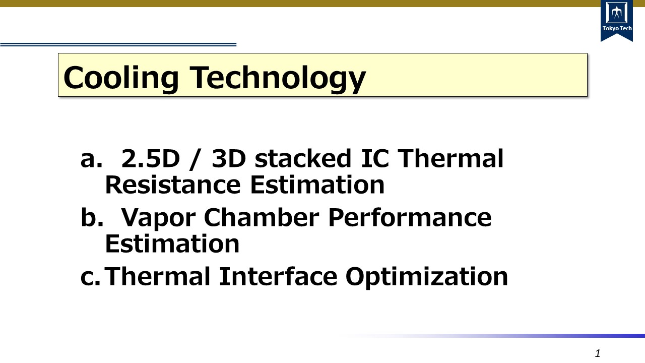 3DI Cooling Technology